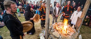 In Norwegen auf dem Isogaisa Fest der Samen | Foto Sven Nieder